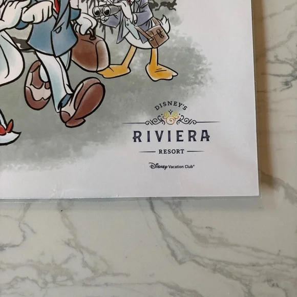 Disney World DVC 8x10 print, Riviera Resort, New - Picture 2 of 4